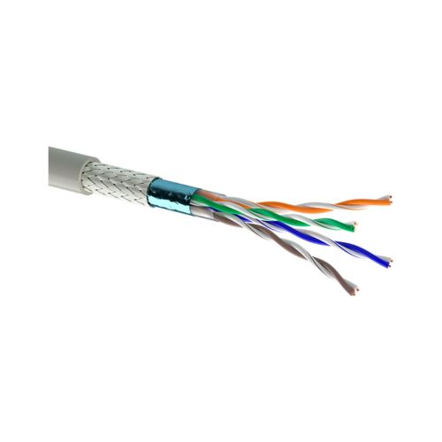 Кабель сетевой SFTP cat.5e, 305м (SF/UTP-cat.5E) OK-Net (КПВЭО-ВП (200) 4*2*0,51)