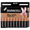 Батарейка Duracell AA лужні 18 шт. в упаковці (5000394107519 / 5006192) - Изображение 1