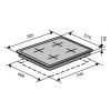 Варочная поверхность Ventolux HG640-T1G CEST (SAND) - Изображение 1