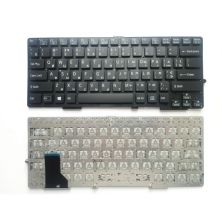 Клавиатура ноутбука Sony SVS13 (S13 Series) черная без рамки подсветка UA (A43679)
