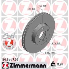 Гальмівний диск ZIMMERMANN 150.3447.20