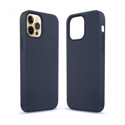 Чохол до мобільного телефона MakeFuture Apple iPhone 12 Pro Max Premium Silicone Deep Navy (MCLP-AI12PMDN)