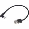Дата кабель USB 2.0 AM to Type-C 0.2m corner Cablexpert (CC-USB2-AMCML-0.2M) - Зображення 1