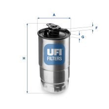 Фільтр паливний UFI 24.427.00