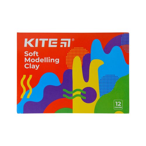 Пластилин Kite Fantasy восковой 12 цветов, 240 г (K22-1086-2)