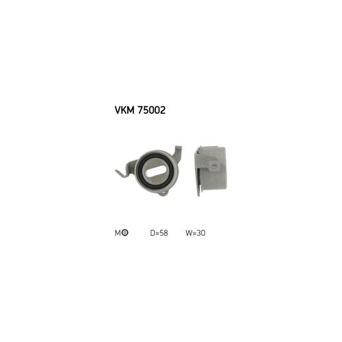 Ролик натягувача ременя SKF VKM 75002