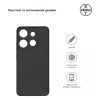 Чехол для мобильного телефона Armorstandart Matte Slim Fit Tecno POP 7 (BF6) Camera cover Black (ARM67817) - Изображение 2