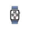 Смарт-часы Apple Watch SE 2023 GPS 40mm Silver Aluminium Case with Winter Blue Sport Loop (MRE33QP/A) - Изображение 1