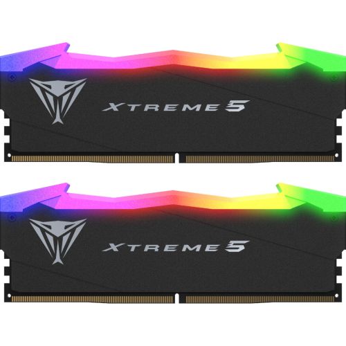 Модуль памяти для компьютера DDR5 32GB (2x16GB) 7800 MHz Viper Xtreme 5 RGB Patriot (PVXR532G78C38K)