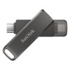 USB флеш накопичувач SanDisk 256GB iXpand Luxe USB-C/Lightning (SDIX70N-256G-GN6NE) - Зображення 2