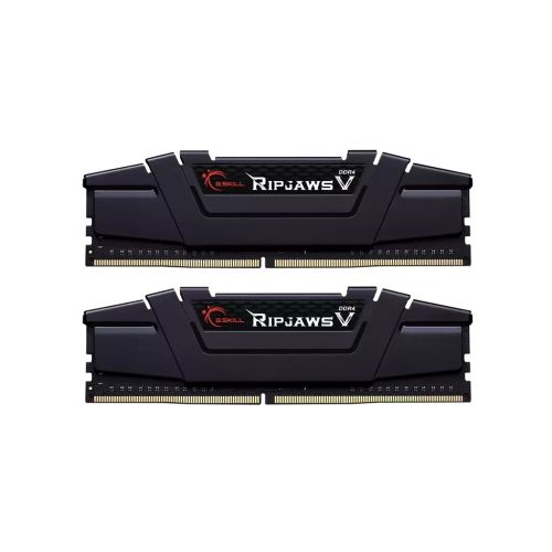 Модуль памяти для компьютера DDR4 8GB (2x4GB) 3200 MHz RIPJAWS V Black G.Skill (F4-3200C16D-8GVKB)