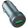 Зарядний пристрій HOCO Z49A Level USB Metal Gray (6931474795717) - Зображення 1