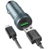 Зарядний пристрій HOCO Z49A Level USB Metal Gray (6931474795717) - Зображення 3