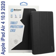 Чехол для планшета BeCover Tri Fold Hard TPU Apple iPad Air 4 10.9 2020/2022 Black (706749) (706749)