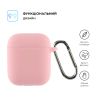 Чохол для навушників Armorstandart Ultrathin Silicone Case With Hook для Apple AirPods 2 Pink (ARM59688) - Зображення 1