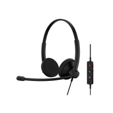 Наушники Epos Impact 100 MS Stereo USB-C+A Black (1001421) Наушники Epos Impact 100 MS Stereo USB-C+A Black (1001421)