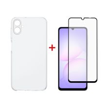 Чехол для мобильного телефона Dengos Samsung Galaxy A07 TPU+glass Transparent (DG-KM-170)