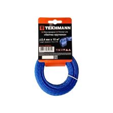 Жилка косильная Tekhmann Цветок крученый 2,4 мм × 15 м (42724015)