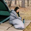 Спальний мішок Tribe Down 400 Long пуховий сірий лівий (T-CH-0008-grey-L) - Зображення 3