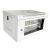Шкаф настенный GEAR 6U 19 600x600x300 мм, + полка 19, grey (GWMSN-6U-600-600G) - Изображение 1