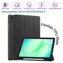 Чохол до планшета BeCover Flexible TPU Mate Samsung Galaxy Tab A11 SM-X133/X135 8.7 Black (715584)