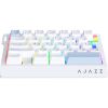 Клавіатура Ajazz AK029 Ice Island Magnetic Switch USB UA White/Blue (AK029-I-WB) - Зображення 1