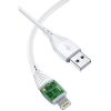 Дата кабель USB 2.0 AM to Lightning 1.2m Nature T-L830 White T-Phox (T-L830 White) - Изображение 1