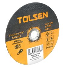 Диск Tolsen отрезной по металлу/нержавейке 230х2.0*22.2мм (76107)