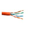 Кабель мережевий ЗЗКМ UTP 305м 4*2*24AWG[0,51] мідь[СU] cat.5e, негорючий [LSZH] (7091010) - Зображення 1