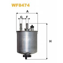 Фільтр паливний Wixfiltron WF8474