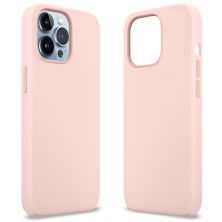 Чехол для мобильного телефона MakeFuture Apple iPhone 13 Pro Max Premium Silicone Chalk Pink (MCLP-AI13PMCP)