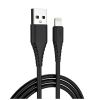 Зарядное устройство ColorWay 1USB Quick Charge 3.0 (18W) black + cable Lightning (CW-CHS013QCL-BK) - Изображение 1