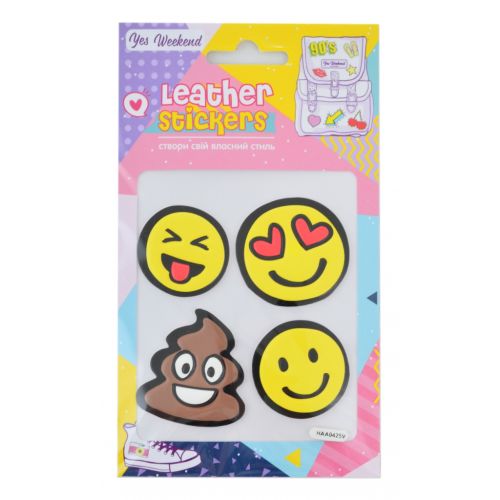 Стікер-наклейка Yes Leather stikers Smile (531628)
