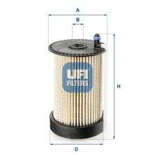 Фильтр топливный UFI 26.031.00