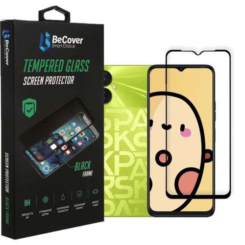 Стекло защитное BeCover Tecno Spark 9 Pro (KH7n) Black (708169)