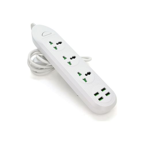 Сетевой фильтр питания Voltronic TВ-Т16mini, 3роз, 4*USB White (ТВ-Т16mini-White)