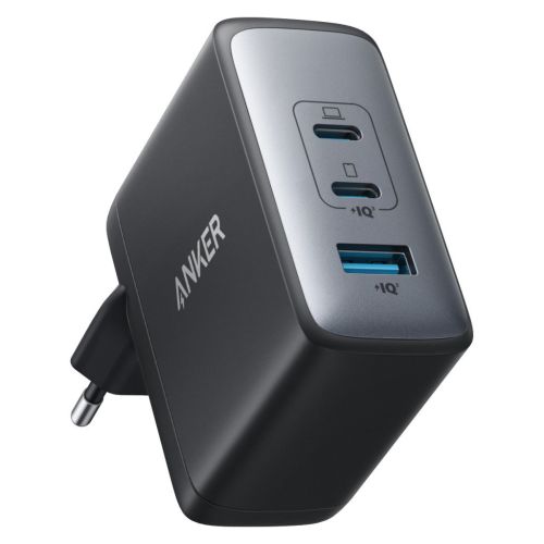 Зарядний пристрій Anker PowerPort 736 Nano II - 100W 2xUSB-C PD 1xPIQ GaN Black (A2145G11)