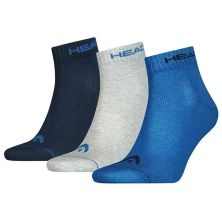 Шкарпетки Head Quarter 3P Unisex 761011001-001 3 пари Синій/Сірий 35-38 (8718824970349)