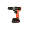 Шуруповерт Black&Decker 18 В Li-Ion, 1.5Ah, 600 об/мин, 1,2 кг (BCD001C1) - Изображение 1