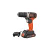 Шуруповерт Black&Decker 18 В Li-Ion, 1.5Ah, 600 об/мин, 1,2 кг (BCD001C1) - Изображение 2