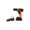 Шуруповерт Black&Decker 18 В Li-Ion, 1.5Ah, 600 об/мин, 1,2 кг (BCD001C1) - Изображение 3