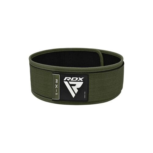 Атлетичний пояс RDX RX1 Weight Lifting Belt Army Green XL (WBS-RX1AG-XL)