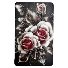 Чохол до планшета BeCover Smart Case Samsung Tab A9 SM-X115 8.7 Black Rose (711266)