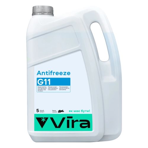 Антифриз VIRA -40 °C G11 синя 5 кг (VI0021)
