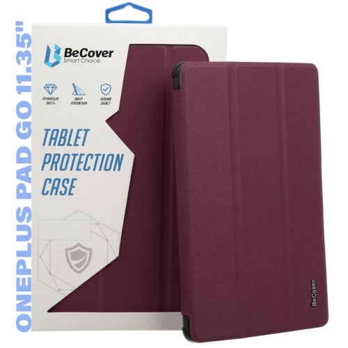 Чехол для планшета BeCover Smart Case OnePlus Pad Go 11.35 Red Wine (710991)