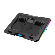 Подставка для ноутбука IceCoorel 10-15.6, 2*60mm 2800 RPM, USB2.0+LCD+speed control., 400x350x45mm (A3)