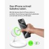 Зарядное устройство Belkin 3in1 Magnetic Adjustable Pad Qi2 15W White (WIZ023VFWH) - Изображение 3