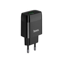 Зарядное устройство HOCO C72Q Glorious USB QC3.0 18W Black (6931474732507)
