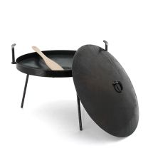 Сковорода туристическая SHOP PAN з диска борони 30см + кришка (SPS30+)