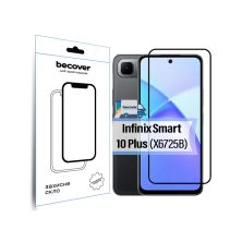 Скло захисне BeCover Infinix Smart 10 Plus (X6725B) Black (713726)